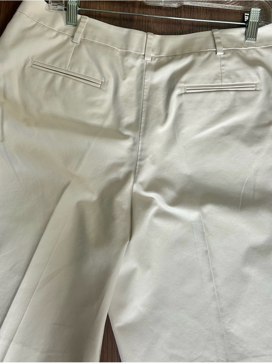Brooks Brothers Women's Cream-White Bermuda Shorts - Picture 7 of 11